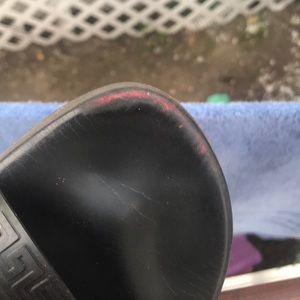 Black Versace Sandals Slides Shoes Medusa